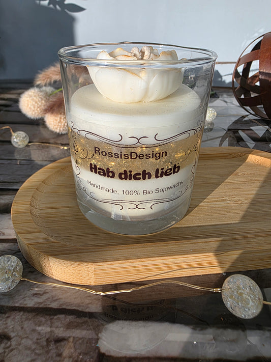 Hab Dich lieb Kerze
