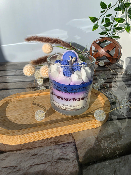 Brombeer Traum Kerze