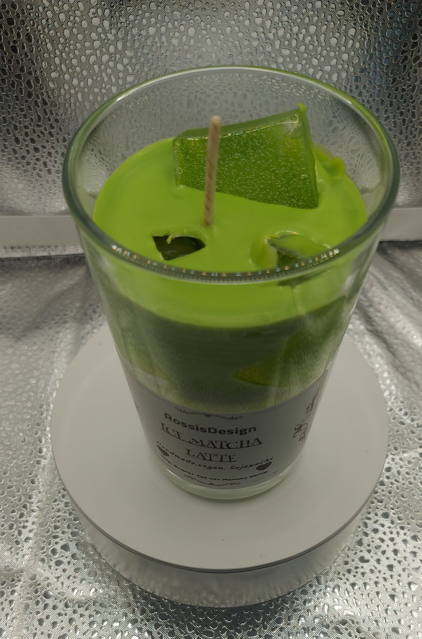 Iced Matcha Latte Kerze